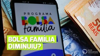 Bolsa Família: valor da parcela diminuiu em novembro. Foto: Ache Concursos