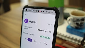 Uma Nucoin vale atualmente R$ 0,09 em 07/12 - Fonte: Nubank