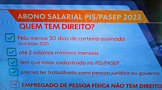 Quem tem direito ao PIS/PASEP - Foto: Reprodução