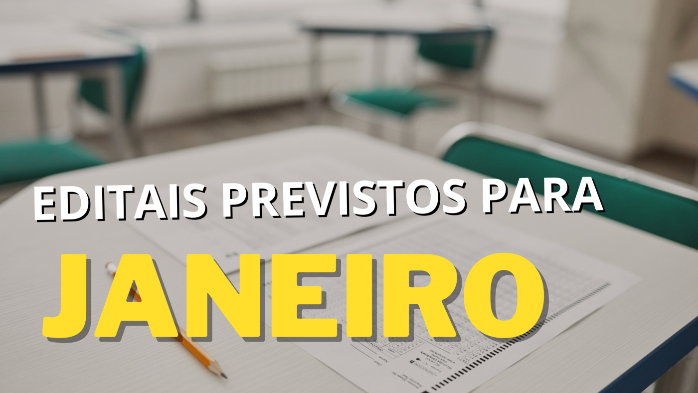 Concursos 2024 veja 3 grandes editais previstos para janeiro
