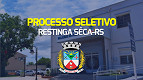 Prefeitura de Restinga Sêca-RS abre seleção para Agente Comunitário de Saúde Prefeitura de Restinga Sêca-RS abre seleção para Agente Comunitário de Saúde