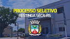 Prefeitura de Restinga Sêca-RS abre seleção para Agente Comunitário de Saúde Prefeitura de Restinga Sêca-RS abre seleção para Agente Comunitário de Saúde