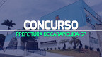 Prefeitura de Carapicuíba-SP abre concurso em dois cargos