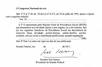 Texto do projeto que concede benefícios sociais Texto do projeto que concede benefícios sociais