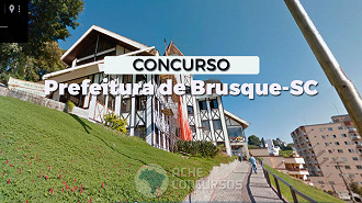 Brusque-SC abre concurso público em 2024