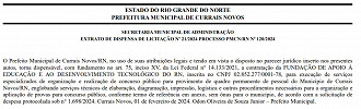 Currais Novos - RN: banca contratada!