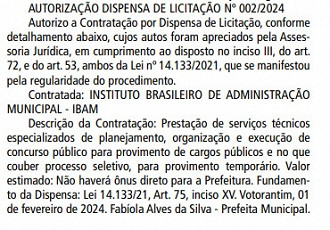 IBAM será a responsável pelo concurso da Prefeitura de Votorantim-SP