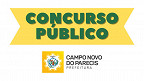 Prefeitura de Campo Novo do Parecis-MT contrata banca para novo concurso público com inicial de R$ 5.274,75