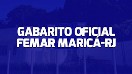 Gabarito FEMAR Maricá-RJ é publicado; confira respostas Gabarito FEMAR Maricá-RJ é publicado; confira respostas