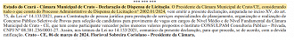 Contratação da banca organizadora do concurso