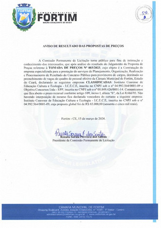Banca organizadora definida Banca organizadora definida