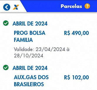 Bolsa Família: consulta de abril é atualizada