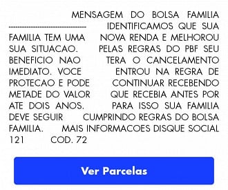 Regra de Proteção reduz o Bolsa Família pela metade.