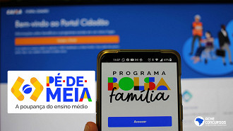 Pé-de-Meia tem consulta no Portal Cidadão Caixa. Imagem: Ache Concursos
