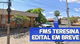 Edital do Concurso FMS Teresina-PI será lançado nesta terça, 9