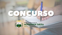 Concurso da Prefeitura de Monsenhor Tabosa-CE tem organizadora definida