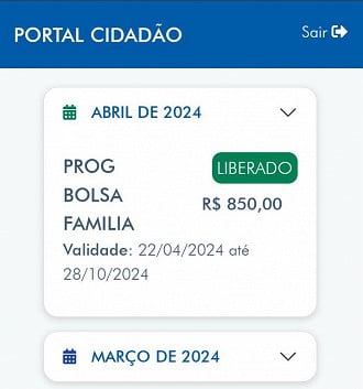 Portal Cidadão Caixa mostra se o Bolsa Família foi desbloqueado