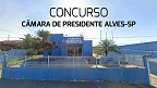 Câmara de Presidente Alves-SP realiza concurso para Tesoureiro