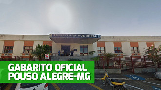 Gabarito oficial Prefeitura de Pouso Alegre-MG