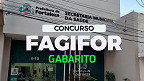 Gabarito FAGIFOR Fortaleza-CE 2024 sai pelo IBFC