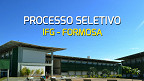 IFG abre processor seletivo com duas vagas para Professor em Formosa