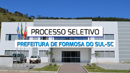 Processo Seletivo Prefeitura de Formosa do Sul-SC 2024 - Edital e Inscrição