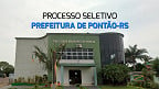 Processo Seletivo Prefeitura de Pontão-RS 2024