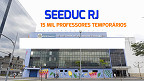 Seeduc RJ: Projeto de Lei prevê a contratação de até 15 mil professores temporários