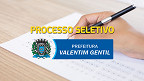 Processo Seletivo Prefeitura de Valentim Gentil-SP 2024