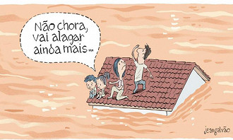 Charge do Cartunista Jean Galvão gerou polêmica