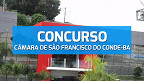 Câmara de São Francisco do Conde-BA abre concurso público; veja edital