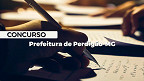 Prefeitura de Perdigão-MG realiza concurso público