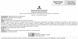 Créditos: Divulgação/DOCSP Créditos: Divulgação/DOCSP
