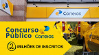 Correios: Concurso atrai mais de 2 milhões de inscritos; veja os dados por cargo e região