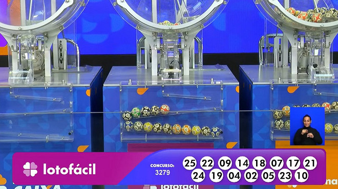 Lotofácil 3279: resultados e ganhadores