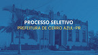 Prefeitura de Cerro Azul-PR abre vagas para Técnico em Radiologia Prefeitura de Cerro Azul-PR abre vagas para Técnico em Radiologia