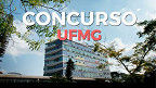 Concurso UFMG: 3 editais abrem vagas de R$ 13.288