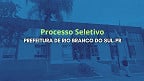 Prefeitura de Rio Branco do Sul-PR abre 181 vagas e paga até R$ 3,3 mil
