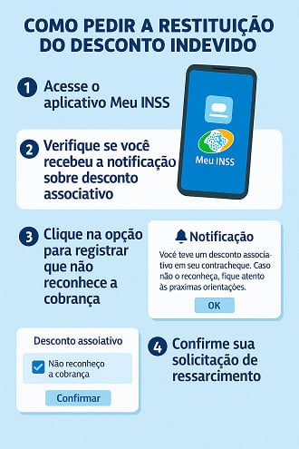 INSS vai enviar notificação sobre descontos indevidos apenas pelo App Meu INSS - Foto: Divulgação