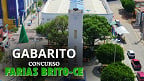 Gabarito Farias Brito-CE 2025 sai nesta segunda, 19