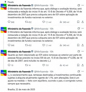 Créditos: Divulgação/X Créditos: Divulgação/X