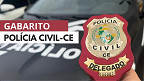 Gabarito Polícia Civil-CE 2025: Veja quando saem as respostas