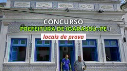 Prefeitura de Igarassu-PE divulga locais de prova HOJE, 04 Prefeitura de Igarassu-PE divulga locais de prova HOJE, 04