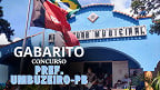 Gabarito do concurso de Umbuzeiro-PB sai só no dia 17