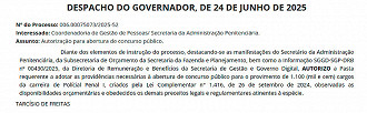 Polícia Penal-SP teve concurso autorizado - Foto: Diário Oficial Polícia Penal-SP teve concurso autorizado - Foto: Diário Oficial