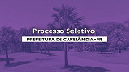 Processo Seletivo Cafelândia-PR 2025: Prefeitura abre 23 vagas Processo Seletivo Cafelândia-PR 2025: Prefeitura abre 23 vagas