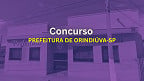 Prefeitura de Orindiúva-SP realiza concurso para Procurador Jurídico
