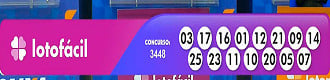 Lotofácil 3448- Caixa Lotofácil 3448- Caixa