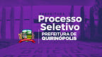 Processo Seletivo Prefeitura de Quirinópolis-GO 2025 - Inscrição