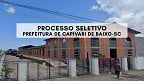 Prefeitura de Capivari de Baixo-SC abre cadastro reserva